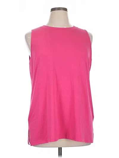 Pre-owned Xieerduo Sleeveless T-shirt In Pink