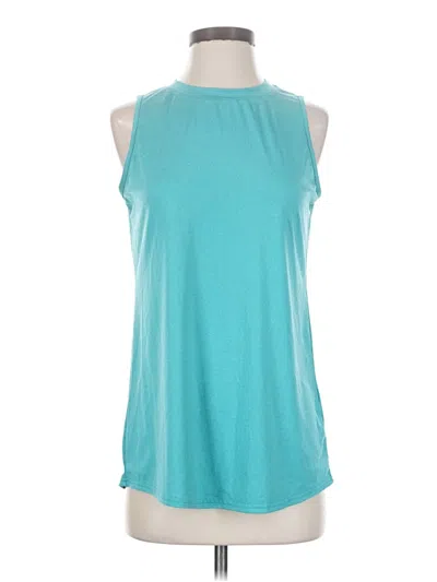 Pre-owned Xieerduo Sleeveless T-shirt In Teal