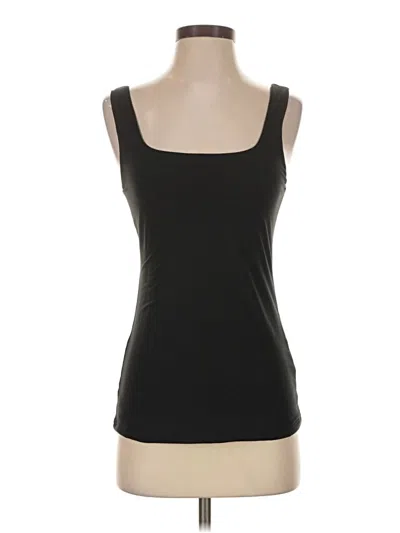 Xieerduo Tank Top Black Strapless Neckline Tops