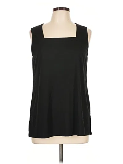 Pre-owned Xieerduo Tank Top Black Strapless Neckline Tops