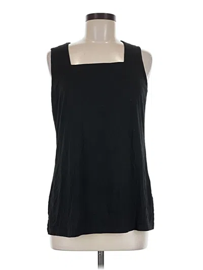 Pre-owned Xieerduo Tank Top Black Strapless Neckline Tops