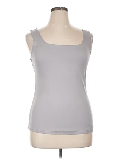 Pre-owned Xieerduo Tank Top Gray Sweetheart Neckline Tops