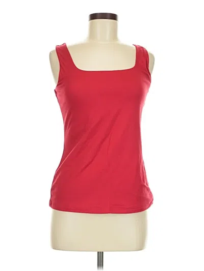 Pre-owned Xieerduo Tank Top Red Strapless Neckline Tops