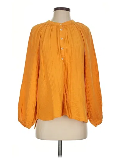 Pre-owned Xirena 3/4 Sleeve Blouse In Orange