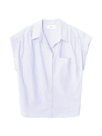 Xirena Aggie Lexi Striped Shirt In White
