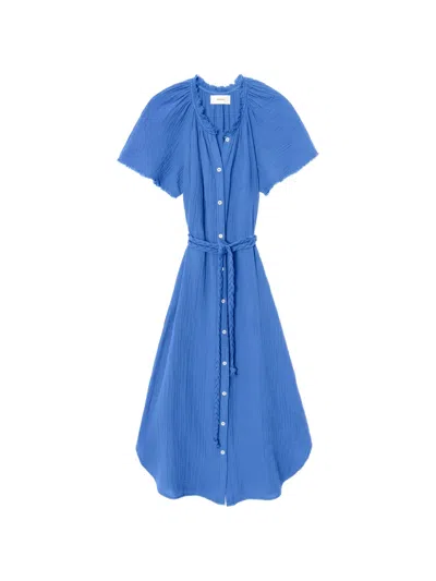 Xirena Alyssa Braided-belt Midi Dress In Multi