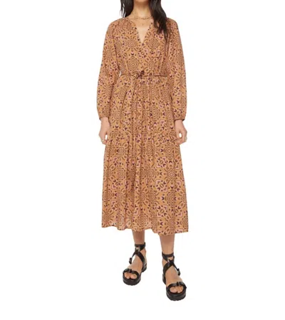 Xirena Ambrose Dress In Golden Flora In Brown