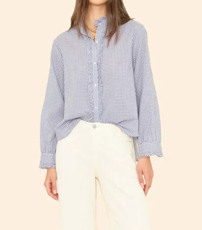 Xirena Amelie Shirt In River In Blue