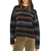 Xirena Anders Pullover Sweater In Black Ombre In Black