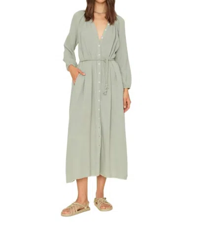 Xirena Andrea Dress In Aqua Grey In Green