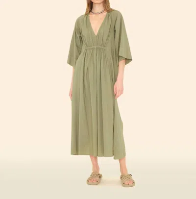 Xirena Angela Dress In Dark Seagrass In Green