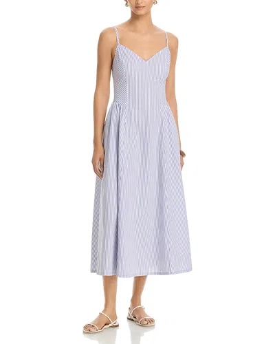 Xirena Bardot Dress In Blue