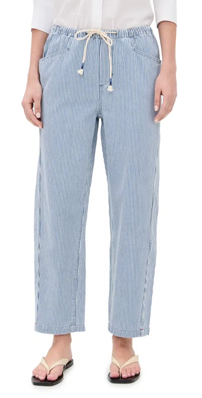 Xirena Baxter Pants Blue Railroad
