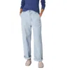 Xirena Baylor Pant In Blue Dove In Multi