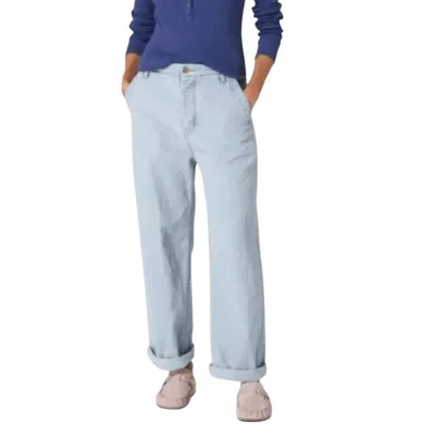 Xirena Baylor Pant In Blue Dove In Multi