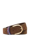 Xirena Beaded Buckle Belt In Brown