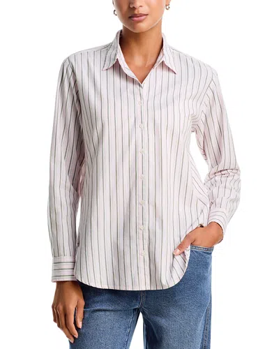 Xirena Beau Button Front Shirt In Pink