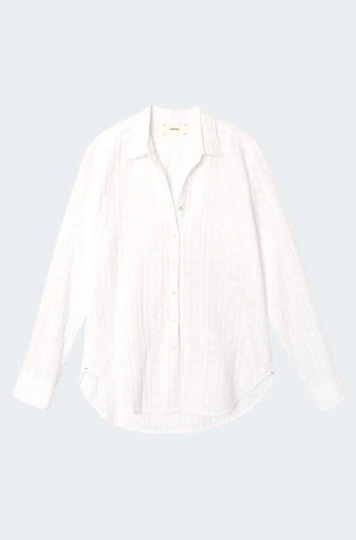 Xirena Beau Embroidered Shirt In White