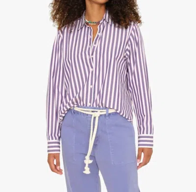 XIRENA BEAU SHIRT IN BLUE ROSE