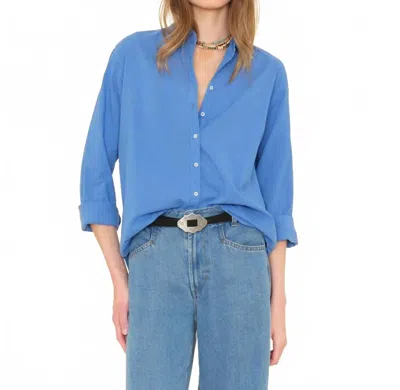 Xirena Beau Shirt In Corona Blue In Multi