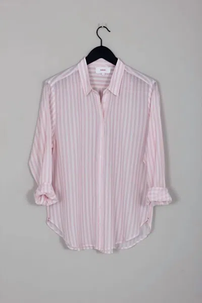Xirena Beau Shirt In Sand Pink In Multi