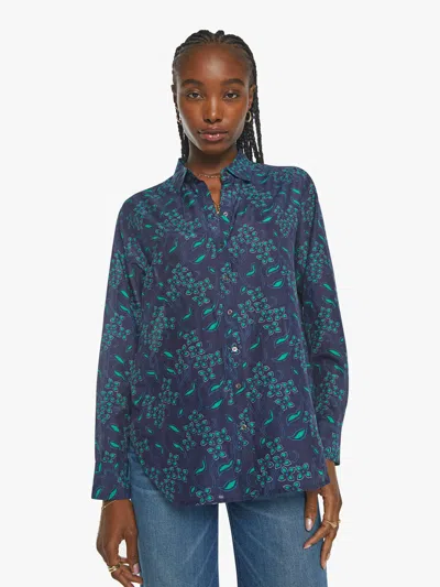 Xirena Beau Shirt Navy In Green