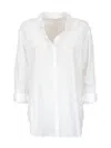 Xirena Scout Button Up Shirt Top In White In White