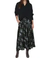 Xirena Bella Abstract-print A-line Midi Skirt In Multi