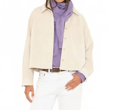 Xirena Benji Corduroy Jacket In Light Sand In Neutral