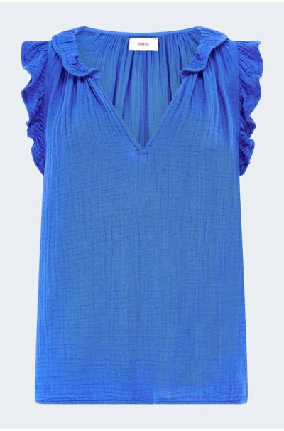 Xirena Bex Top In Nautical Blue