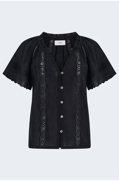 Xirena Bianca Shirt In Black