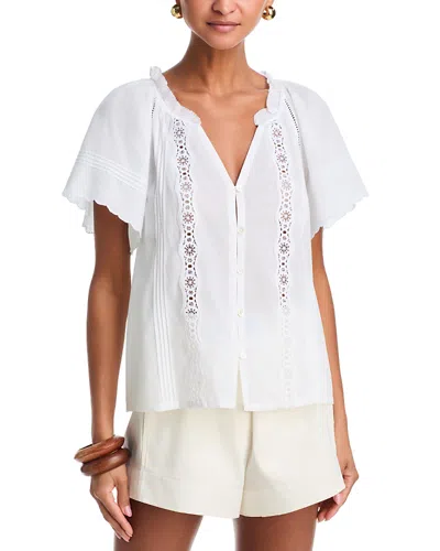 Xirena Bianca Shirt In White