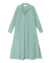 Xirena Boden Dress Cilantro Stripe In Green