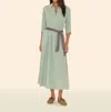 Xirena Boden Midi Dress In Sage Leaf In Green