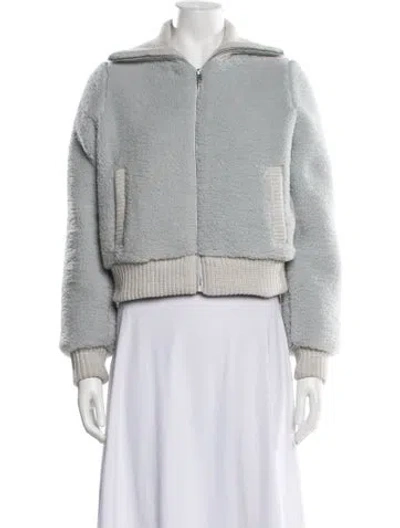 Pre-owned Xirena Bomber Jacket In Grey