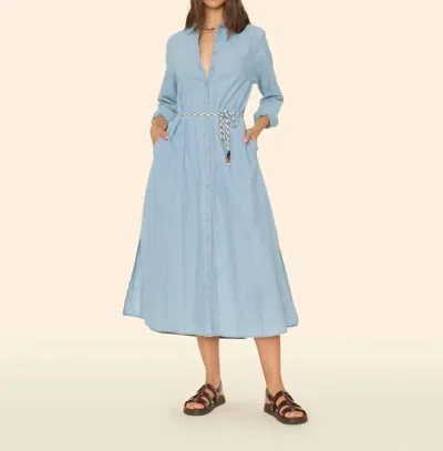 Xirena Bowen Dress In Dusty Blue