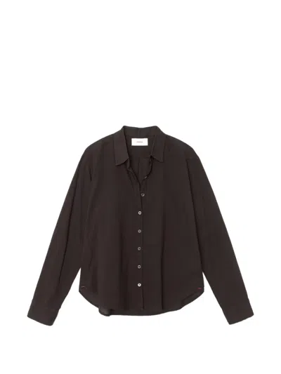 Xirena Bowie Cotton Shirt In Brown