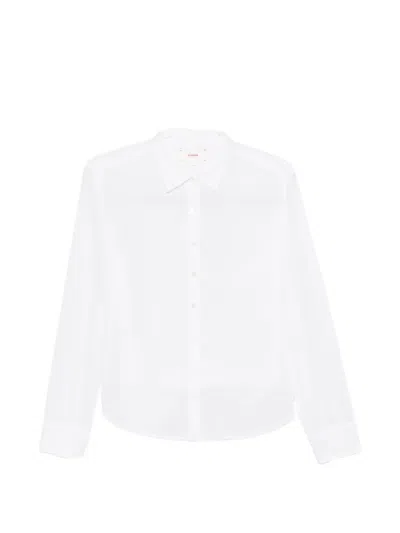 Xirena Bowie Long-sleeve Shirt In White