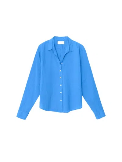 Xirena Bowie Shirt In Blue