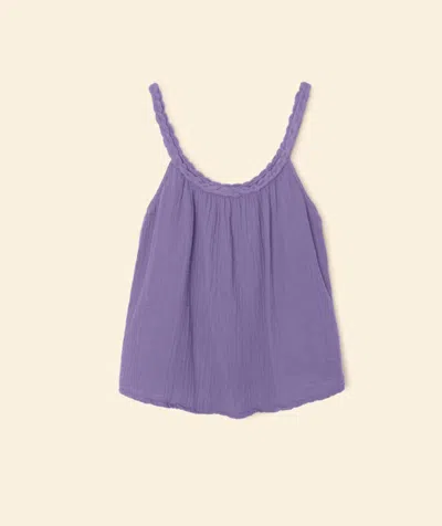 Xirena Brandi Tank In Skipper Blue In Purple