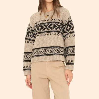 Xirena Brecken Sweater In Oatmeal In Brown