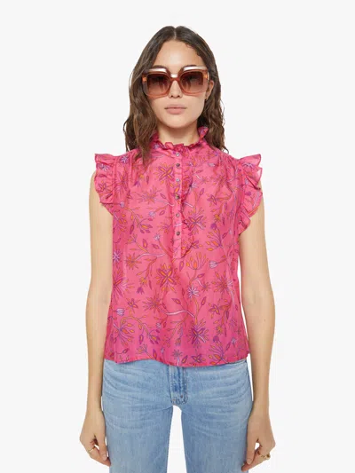 Xirena Brenna Top Melon Sweater In Fuchsia