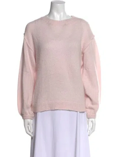 Pre-owned Xirena Cashmere Crew Neck Sweater In Pink