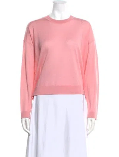 Pre-owned Xirena Cashmere Crew Neck Sweater W/ Tags In Pink