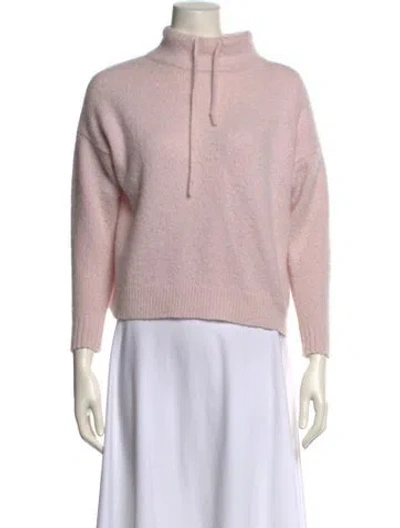 Pre-owned Xirena Cashmere Turtleneck Sweater In Pink