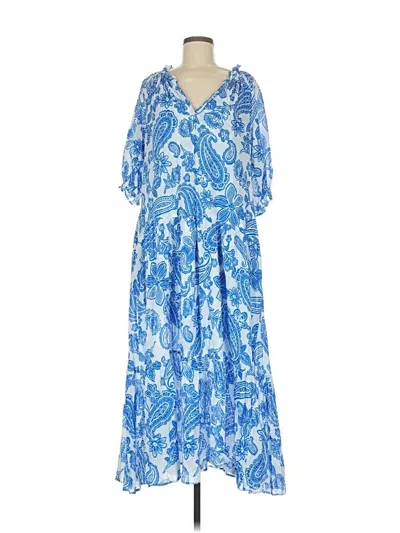 Pre-owned Xirena Casual Dress In Blue