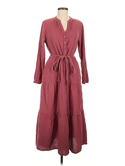 Pre-owned Xirena Casual Dress In Burgundy