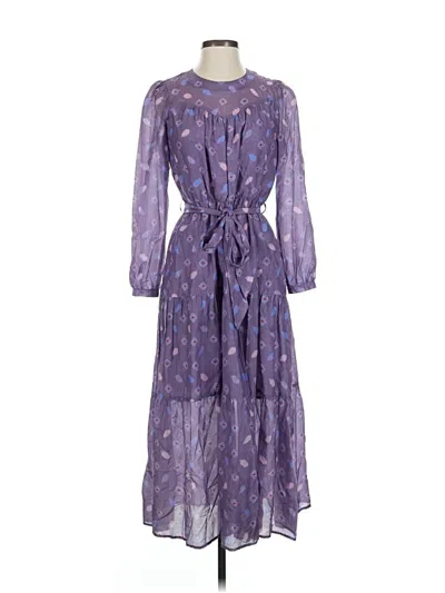 Pre-owned Xirena Casual Dress In Purple
