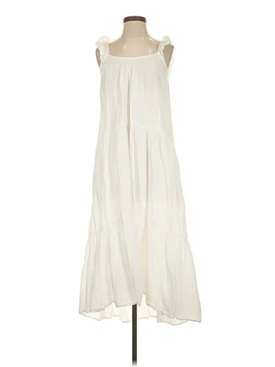 Pre-owned Xirena Casual Dress In White