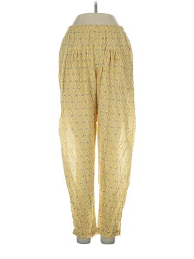 Pre-owned Xirena Casual Pants In Yellow